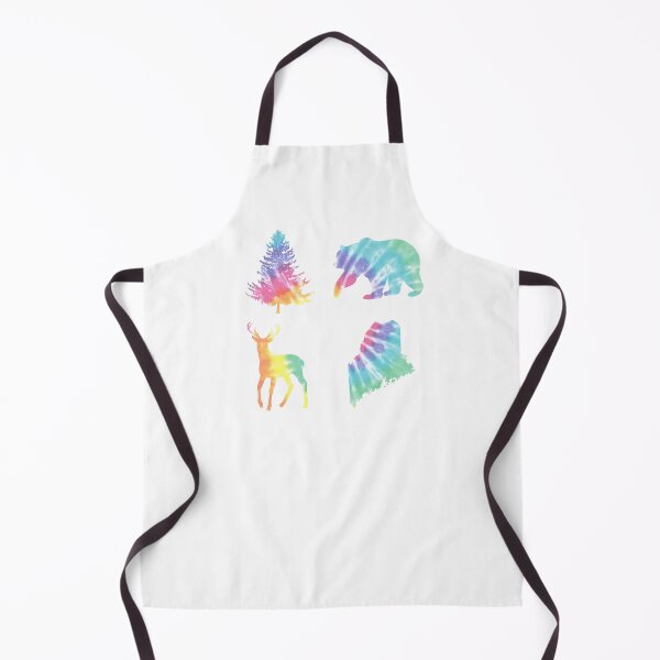 Item preview, Rainbow Tie Dye State of Maine Sticker Pack designed and sold by Dalaura.