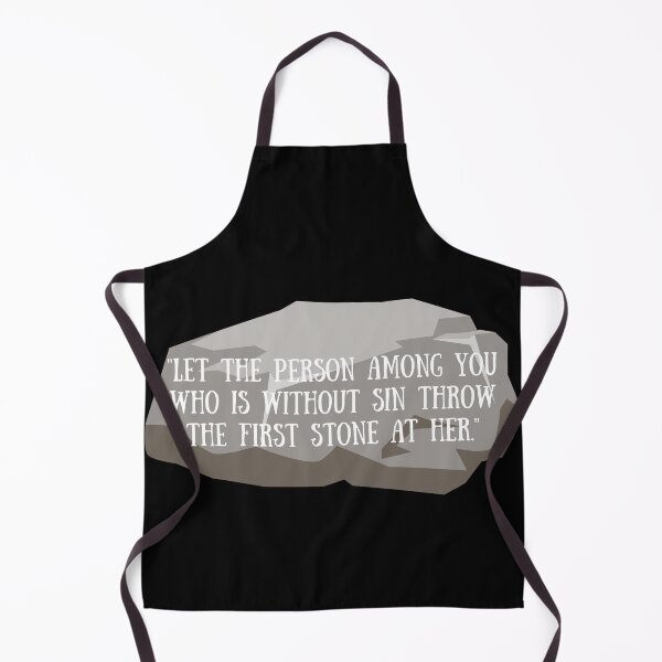 Item preview, Woman caught in adultery, "Let the person among you without sin throw the first stone at her," said Jesus designed and sold by CheekyGrace.