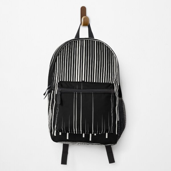 Item preview, Black and Cream Frequency Vertical Stripe Pattern Pairs 2022 Popular Colour Twinkle Twinkle 0355 designed and sold by ColorOfTheYears.