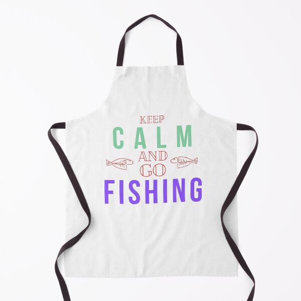 Item preview, Keep Calm And Go Fishing, funny fishing design designed and sold by Abstract-Shop-0.