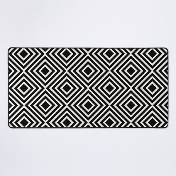 Artikelvorschau, Black and Cream Minimal Square Line Art Pattern Pairs 2022 Popular Colour Twinkle Twinkle 0355 entworfen und verkauft von ColorOfTheYears.