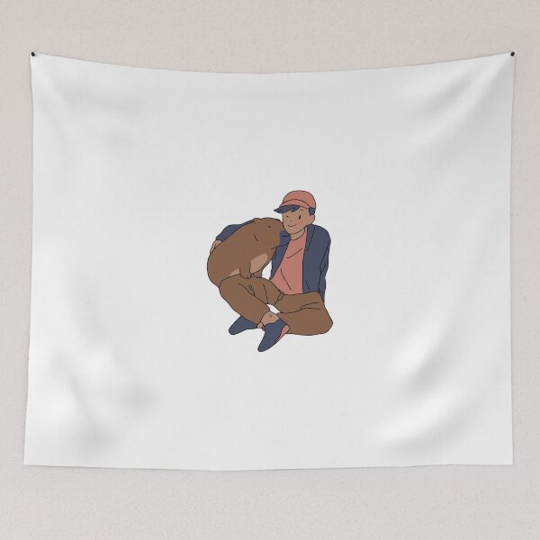 Item preview, introverted but willing to discuss capybaras for capybara lovers designed and sold by Alexa5454.