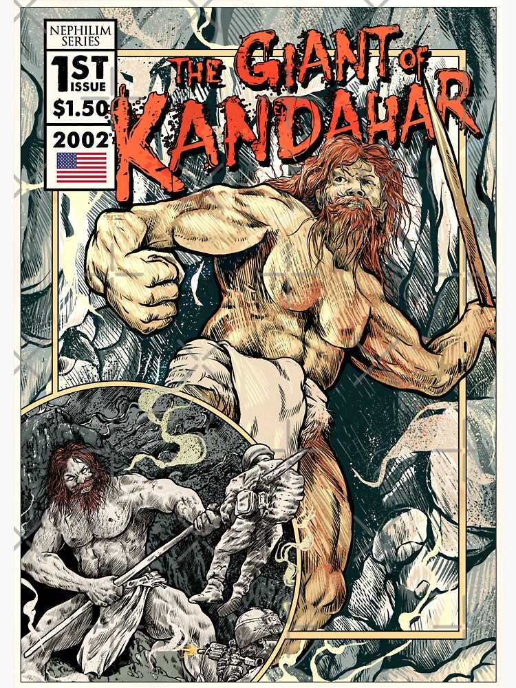 The Giant of Kandahar - Esoteric Nephilim Legend, Kandahar Giant Magnet  for Sale by NatIntrovertSoc