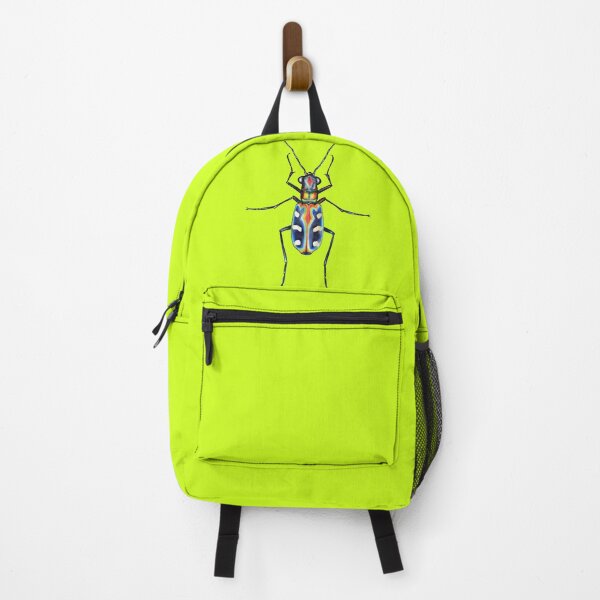 Item preview, Six-Spotted Tiger Beetle (Electric Lime) designed and sold by techno-mantis.
