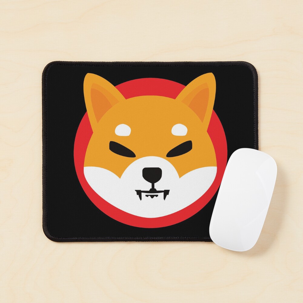 SHIB logo Shiba inu coin Mouse Pad