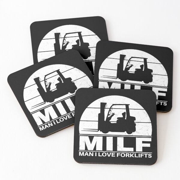 Item preview, Milf Man I love Forklifts designed and sold by NicGrayGraphic.
