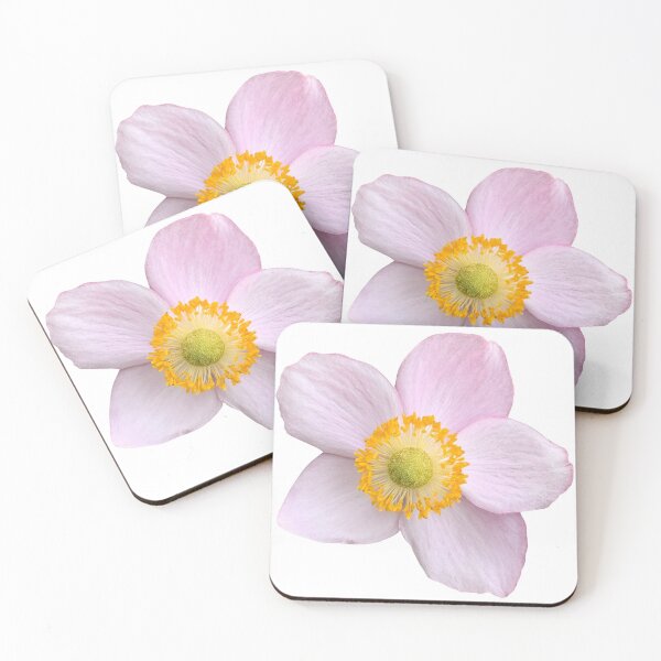 Item preview, Pink Anemone Flower Still Life Floral Photography designed and sold by CottoVerdi.