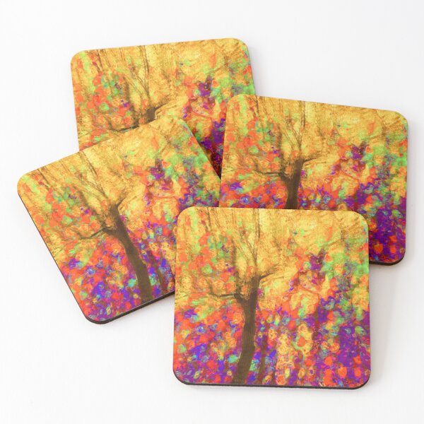 Item preview, Tree Memory Nine Expressionist art work  designed and sold by EdwardMonet.