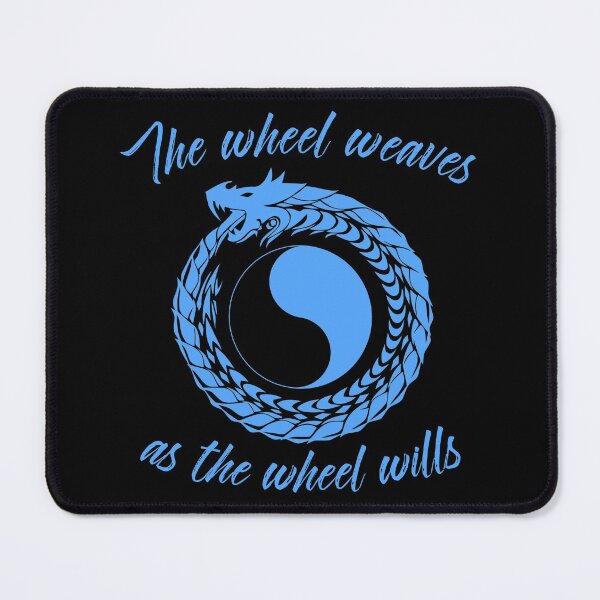 Item preview, The Wheel Weaves as The Wheel Wills Wheel of Time Dragon Parody  designed and sold by Candlewood Museum & Gift Shoppe.