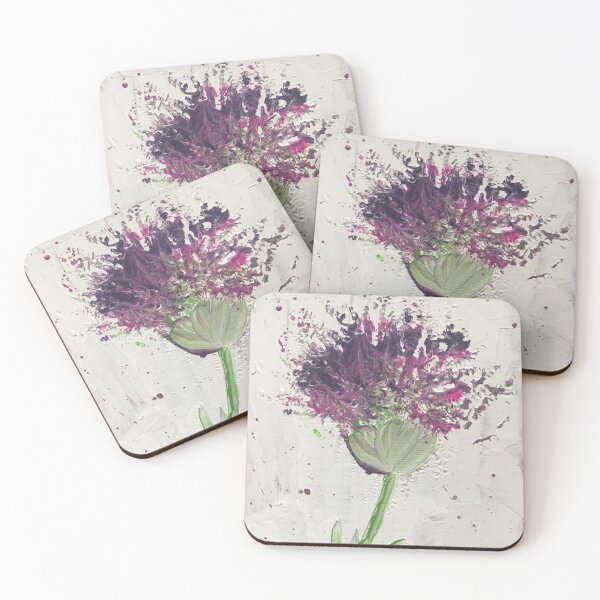 Item preview, Single Purple Flower designed and sold by Juliejart.