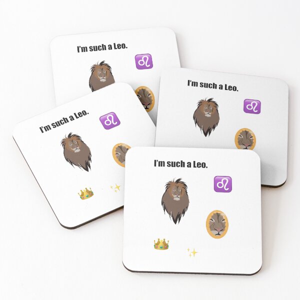 Item preview, Leo zodiac sign lion astrology  designed and sold by freya kelly.