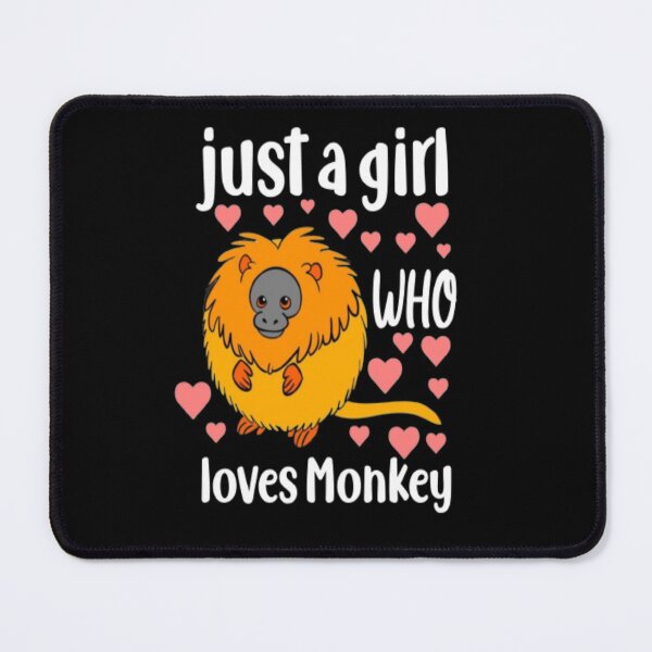 Item preview, Just A Girl Who Loves Monkey designed and sold by Zoo-Moo.