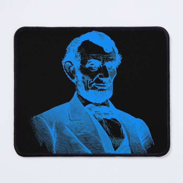 Item preview, Abraham Lincoln blue lines drawing designed and sold by RafaelLima7.