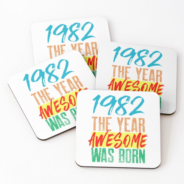 Item preview, 1982 The Year Awesome Was Born - Happy 40th Birthday designed and sold by ittybittyowl.