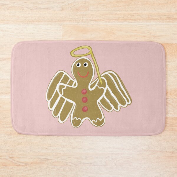 Item preview, Gingerbread Angel pink background designed and sold by Haloproductions.