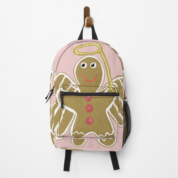 Item preview, Gingerbread Angel pink background designed and sold by Haloproductions.
