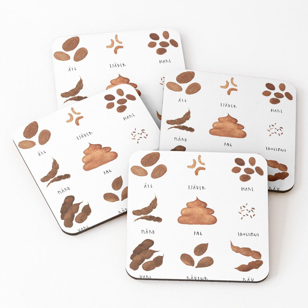Item preview, Coasters (Set of 4) designed and sold by Rava-Design.