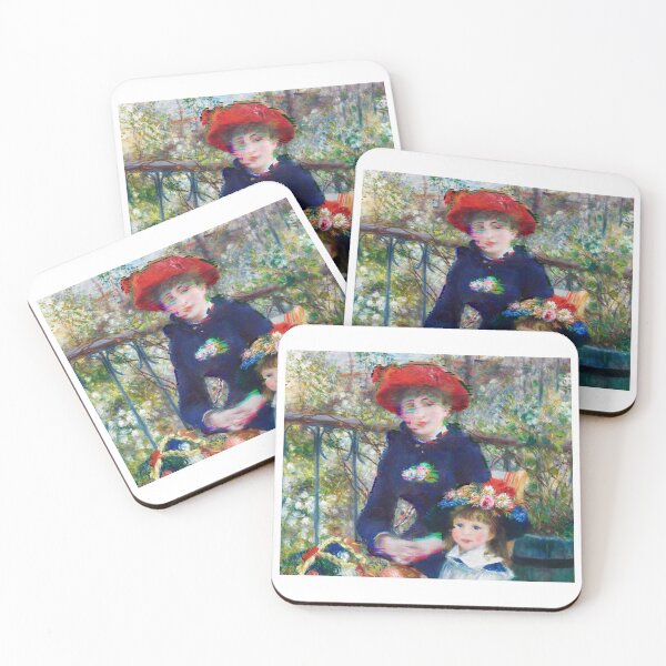 Item preview, Two Sisters on the Terrace Glitch designed and sold by KristaZed.
