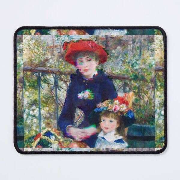 Item preview, Two Sisters on the Terrace Glitch designed and sold by KristaZed.