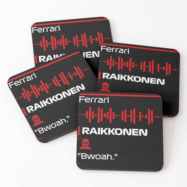 Item preview, Kimi Raikkonen Bwoah - F1 Team Radio designed and sold by StickItOnPole.