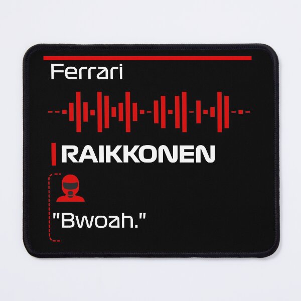 Item preview, Kimi Raikkonen Bwoah - F1 Team Radio designed and sold by StickItOnPole.