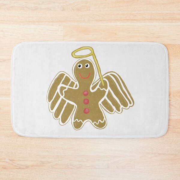 Item preview, Gingerbread Angel white background designed and sold by Haloproductions.