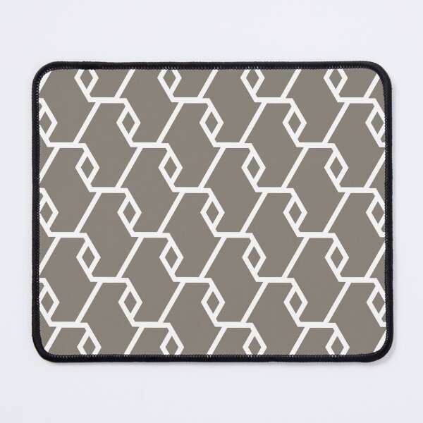 Item preview, Brown and White Diamond Line Shape Tile Pattern - 2022 Popular Colour Fireplace Mantel 0569 designed and sold by ColorOfTheYears.