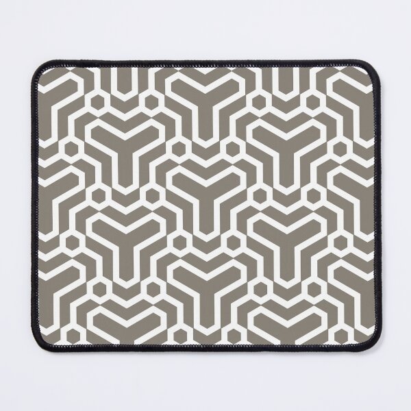 Item preview, Brown and White Minimal Line Art Pattern 5 - 2022 Popular Colour Fireplace Mantel 0569 designed and sold by ColorOfTheYears.