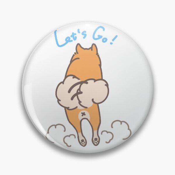 Item preview, FUFU Dog Emoji - Let's go designed and sold by kurawiling.