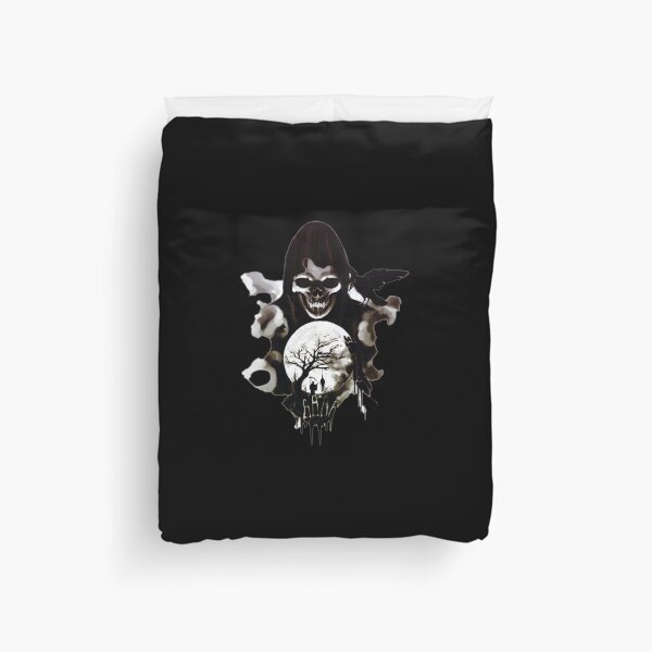 Item preview, T-shirt Horror crow designed and sold by GRABDEKHAI.