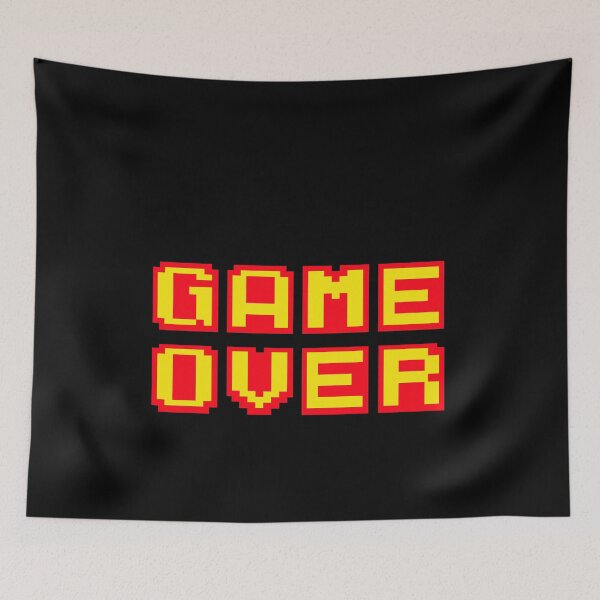 Item preview, GAME OVER RETRO PIXEL COOL GAMER designed and sold by Form-2-idea.
