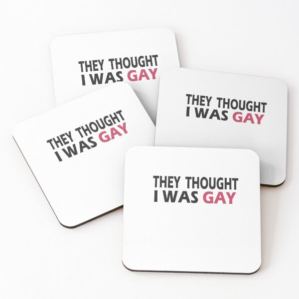 Item preview, THEY THOUGHT I WAS GAY designed and sold by Grimecrom.