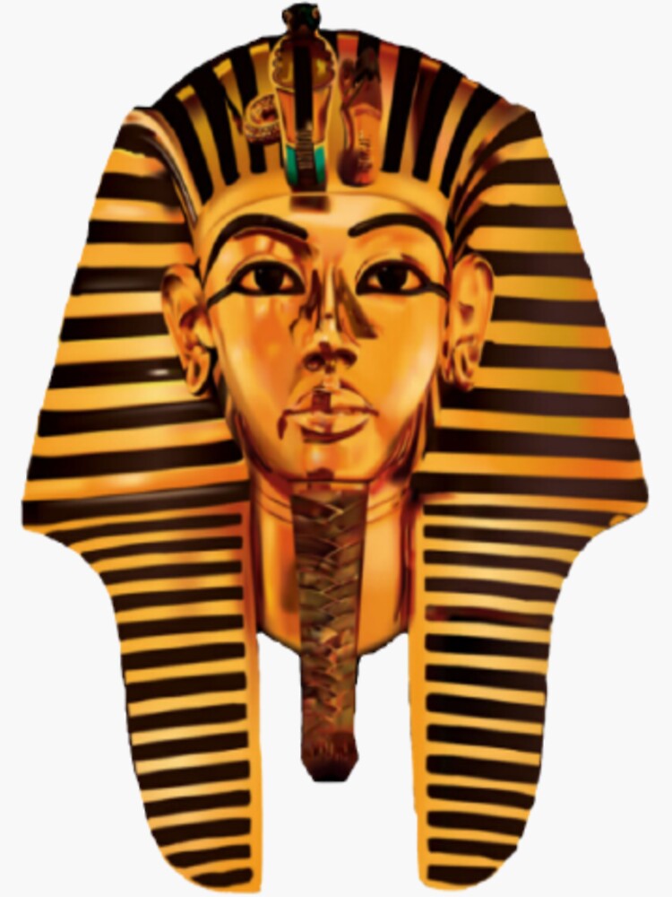 “King Tutankhamun” Sticker for Sale by Bim3 | Redbubble