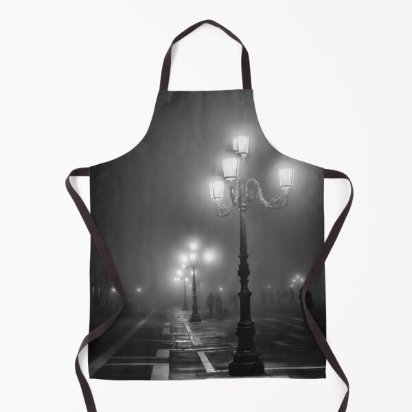 Item preview, Foggy Piazza San Marco, Venezia, Italy - black and white designed and sold by Lyl Dil Creations.