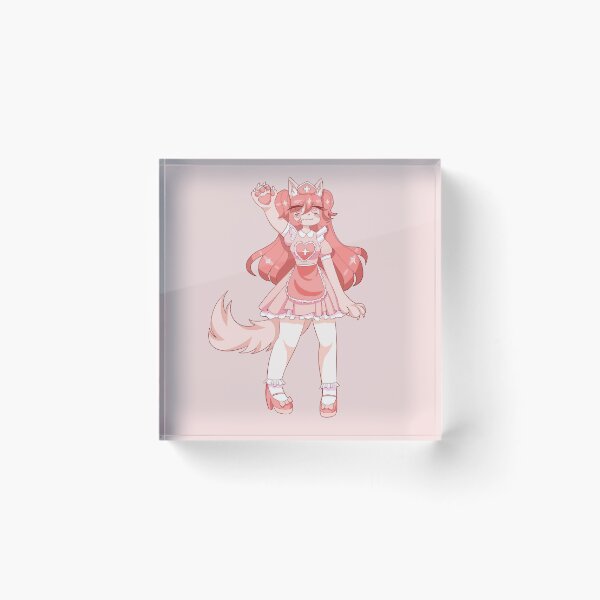 Item preview, Pink Menhera Catgirl designed and sold by Jasmine Spoonheim.