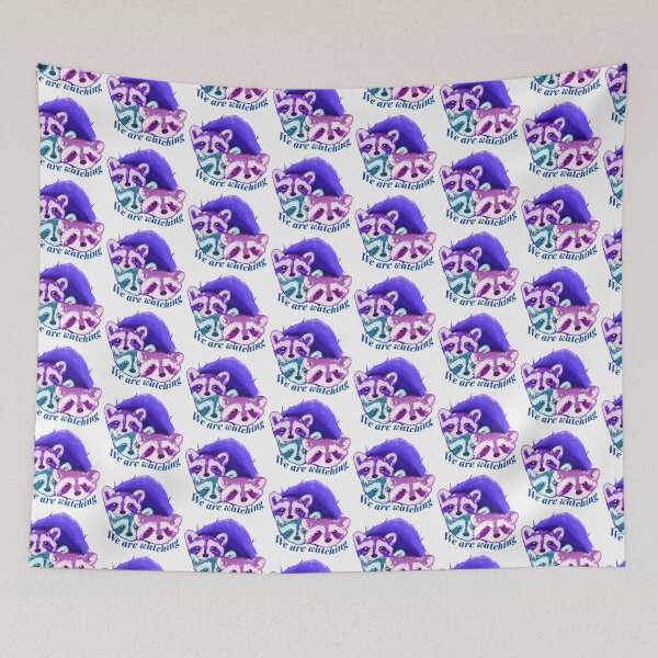Item preview, The Raccoons are watching designed and sold by Mayarart.