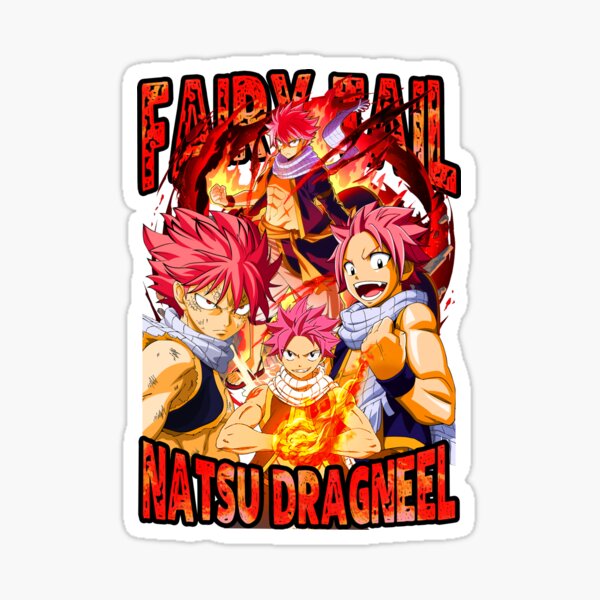 Dragon Force Natsu - Natsu Dragneel Fairy Tail - Sticker