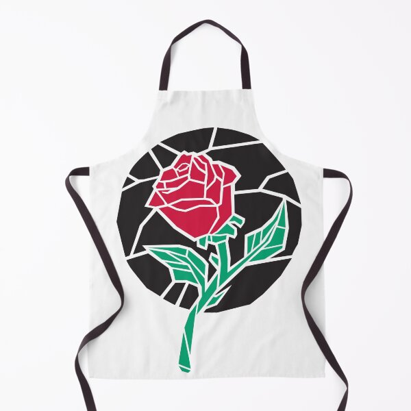 Item preview, Stained Glass Rose Black designed and sold by EmmaQuills.
