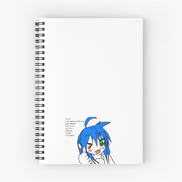 Item preview, konata izumi from lucky star (cheeto dust version) designed and sold by julspacecadet.