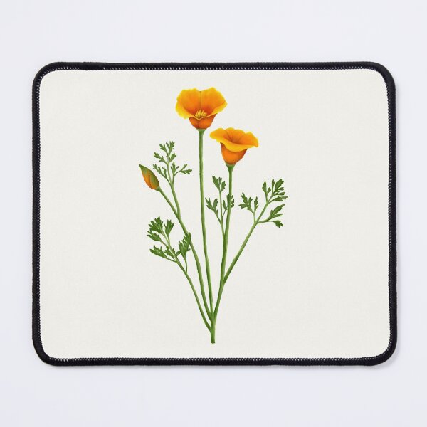 Item preview, California Poppy Watercolour Botanical designed and sold by Geo Gia.