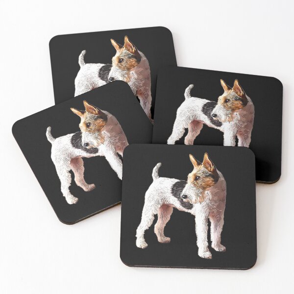 Item preview, Fox Terrier - So Stylish and Rough! designed and sold by ElegantCat.