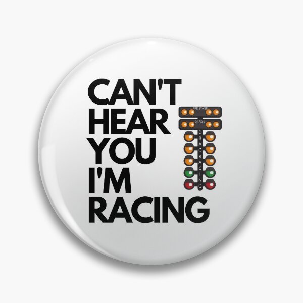 Item preview, Cant Hear You Im Racing Funny Drag Racing Tree Christmas Tree Racetrack designed and sold by CarantinedChaos.