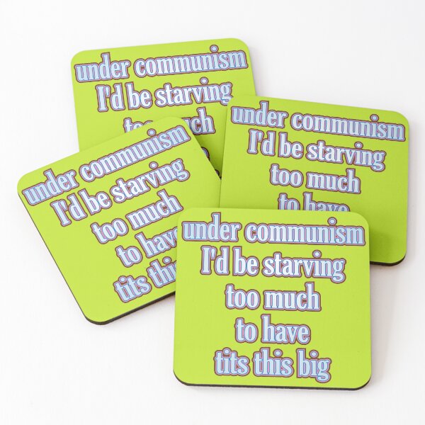 Item preview, under communism I'd be starving too much to have tits this big designed and sold by Lefteris Betsis.