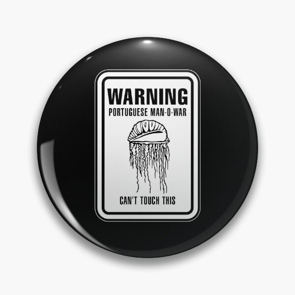 Item preview, Warning Portuguese Man O' War Sign designed and sold by twHistory.