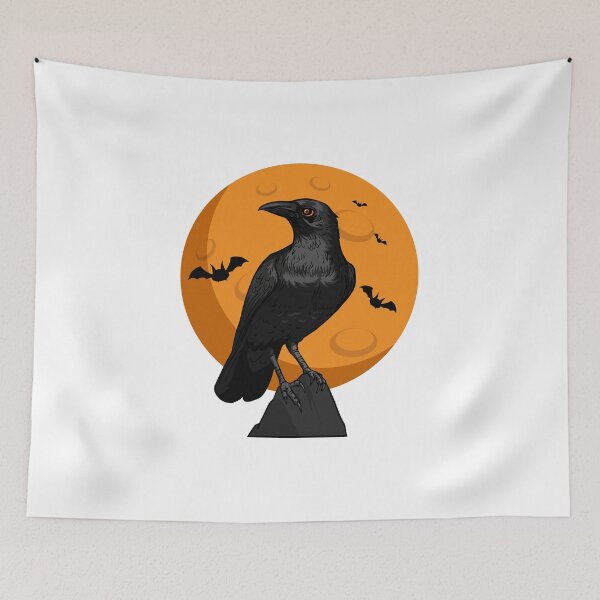 Item preview, Crow moon bats designed and sold by PG Shop Art.