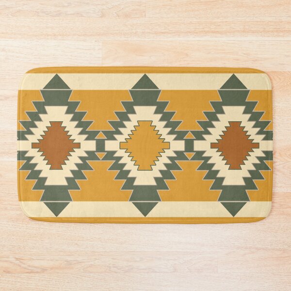 Artikelvorschau, Traditional, ethnic, rustic, geometric, vintage, horizontal lines, pattern entworfen und verkauft von Svitac.