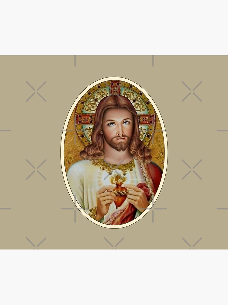 Sacred Heart of Jesus Christ LG Size Tapestry Sacred Heart of Jesus Christ LG Size Tapestry