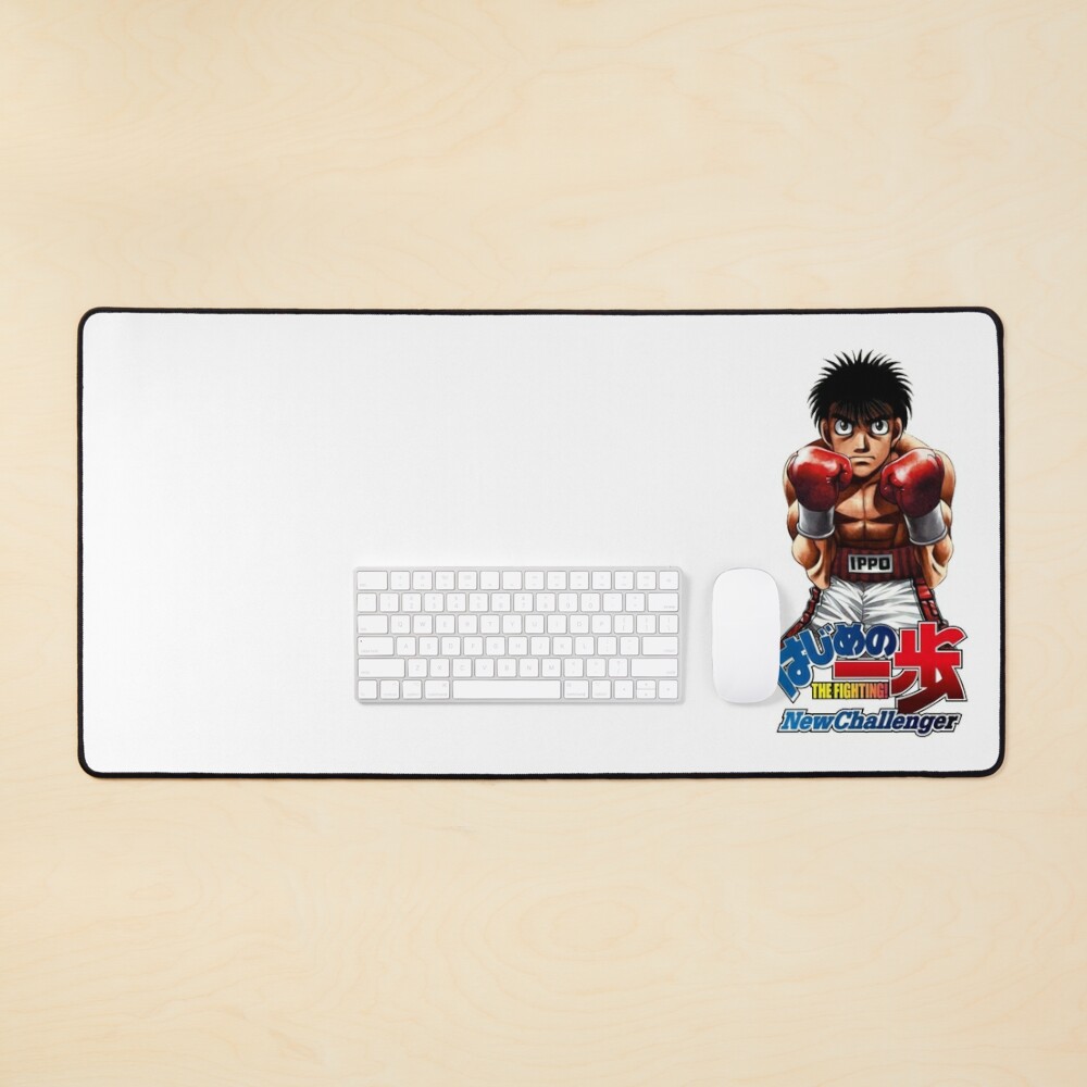 Hajime no Ippo - New Challenger For the real Fan Mouse Pad by DavidWashi