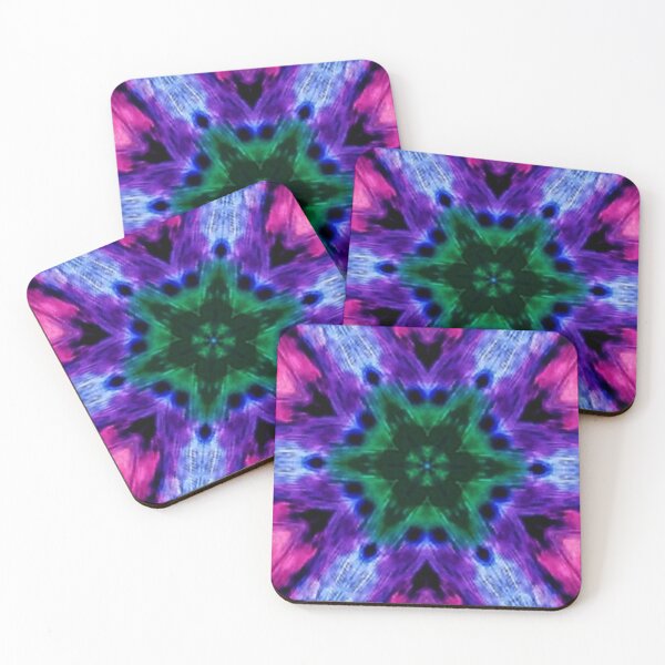 Item preview, Bluegreen Winter Kaleidoscope designed and sold by catzwerk.