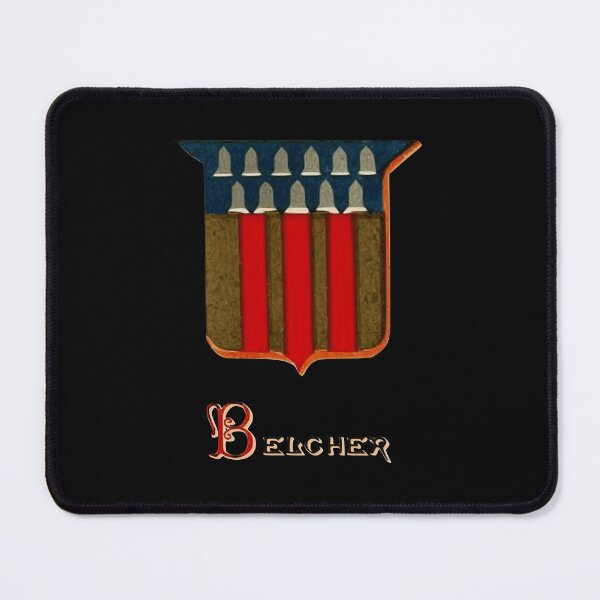 Item preview, Belcher Family Coat of Arms designed and sold by Heraldica.